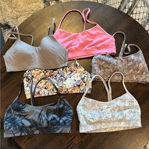 Lot of Used lululemon bras Sizes 6-8